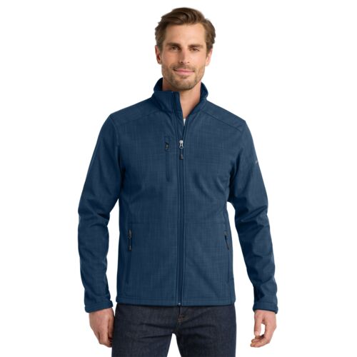 Shaded Crosshatch Soft Shell Jacket Thumbnail