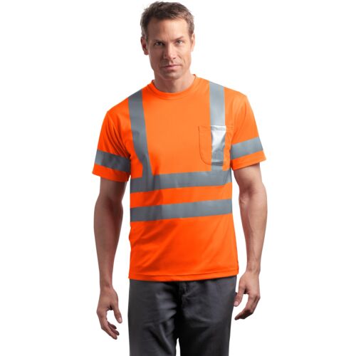 Ansi 107 Class 3 Short Sleeve Snag Resistant Reflective T Shirt Thumbnail